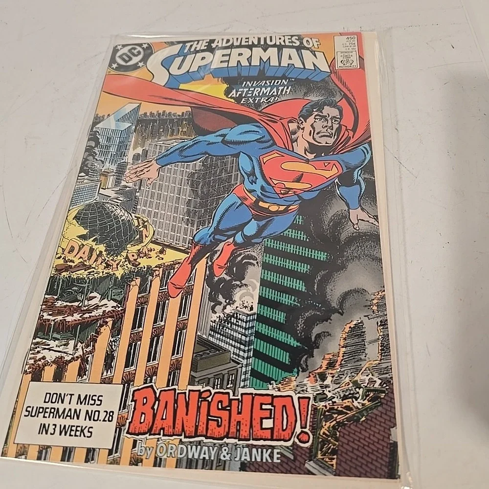 The Adventures of Superman #450 Jan 1989 DC Comics‎